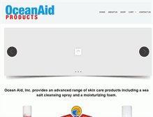 Tablet Screenshot of ocean-aid.com